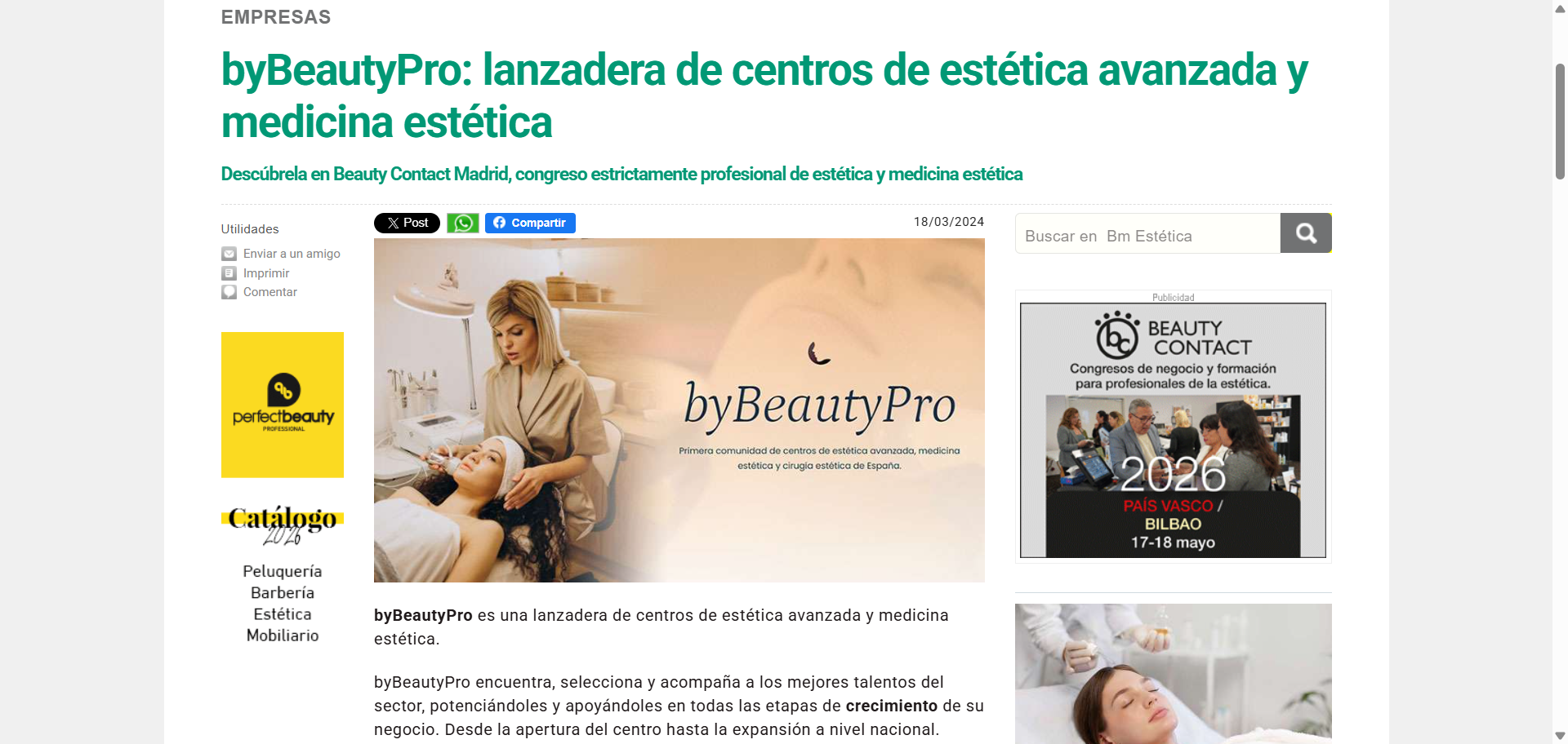 Artículo Beauty Market